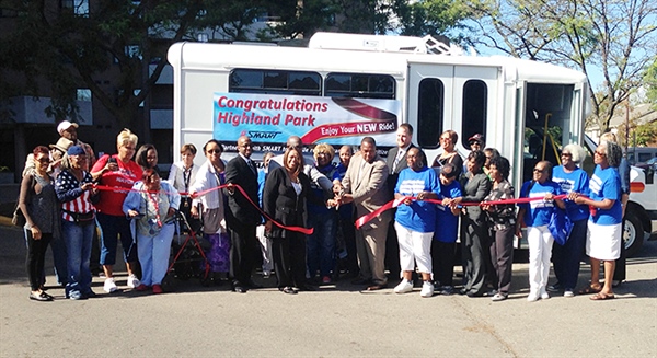 Highland Park Dedicates New SMART Vehicle